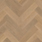 Karndean Van Gogh 28-inch plank parquet LVT flooring with intricate wood grain pattern and warm natural wood tones.