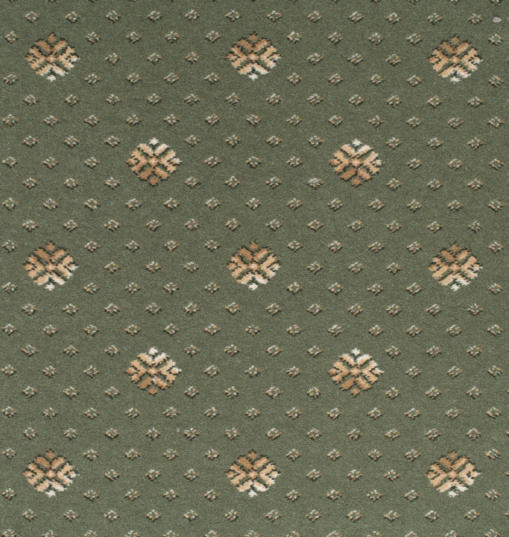 Brintons Royal Marquis Collection Royal Flake Willow Green 4/50345