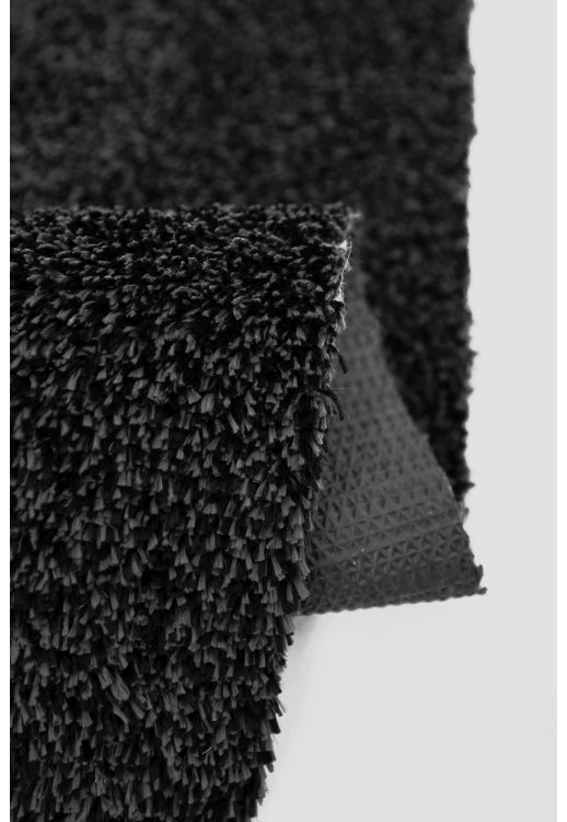Melrose Dirtbuster Rug with textured blue and beige pattern, showcasing a durable, stylish area rug for home decor.
