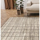 Surefit Carpets Cadiz Lines Rug with striped pattern, soft texture, and neutral colors, ideal for living room or bedroom decor.