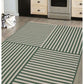 Colorful County Multi Stripe rug by Surefit Carpets featuring vibrant multicolored stripes on a woven textile background.