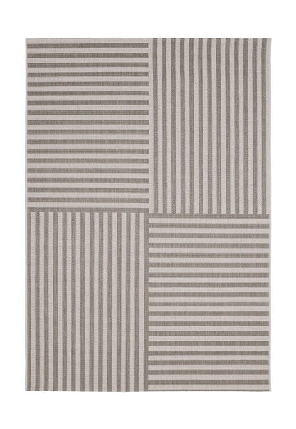 Colorful County Multi Stripe Rug by Surefit Carpets featuring vibrant striped patterns on soft woven fabric.
