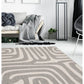 Surefit Carpets County Zebra Rug featuring a black and white zebra print design on soft woven fabric.