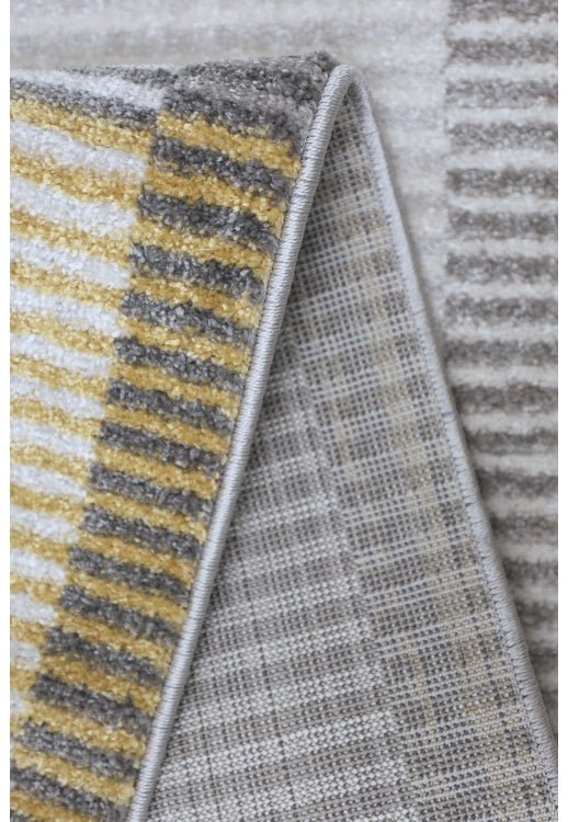 Melrose Horizon Overgeo rug featuring geometric patterns in earthy tones, woven texture, and modern design for stylish interior decor.