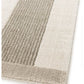 Melrose Milan Abstract Rug with modern geometric pattern in neutral tones, suitable for contemporary living spaces.
