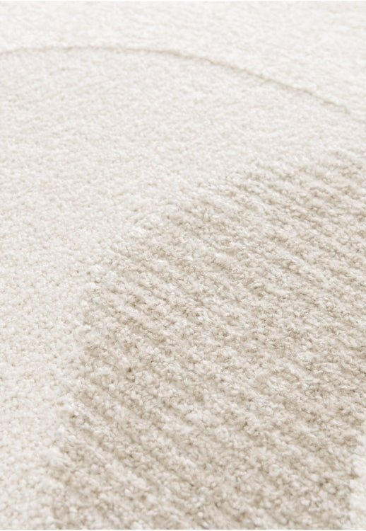 Surefit Carpets Milan Concept Rug with modern geometric pattern and neutral colors, suitable for living room or bedroom decor.