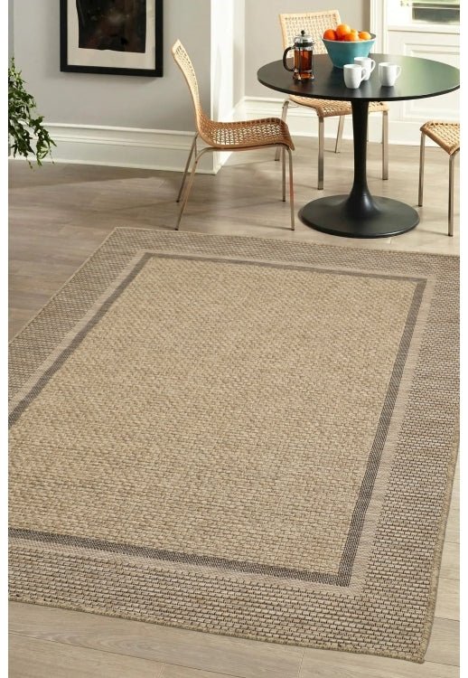 Colorful summer rug by Surefit Carpets featuring a vibrant, woven design suitable for indoor or outdoor use.