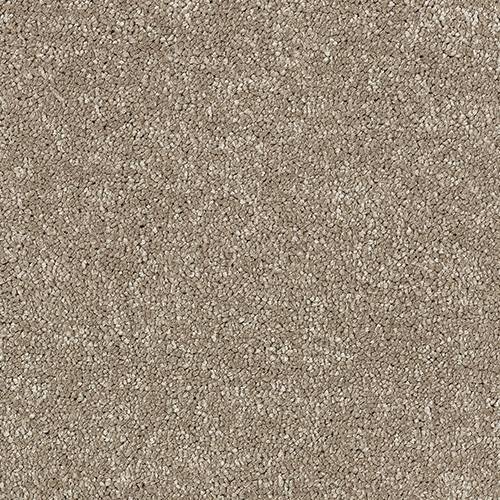 Soft beige Satin Touch carpet by Abingdon Flooring with plush, smooth texture, ideal for cozy living room or bedroom flooring.