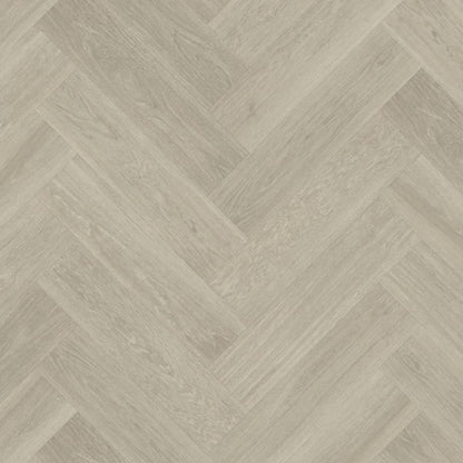 Karndean Rigid Core Van Gogh Parquet luxury vinyl tile, showcasing wood-like parquet pattern and warm brown tones.
