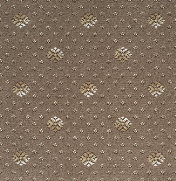 Brintons Royal Marquis Collection Royal Flake Tawny Brown 8/50345