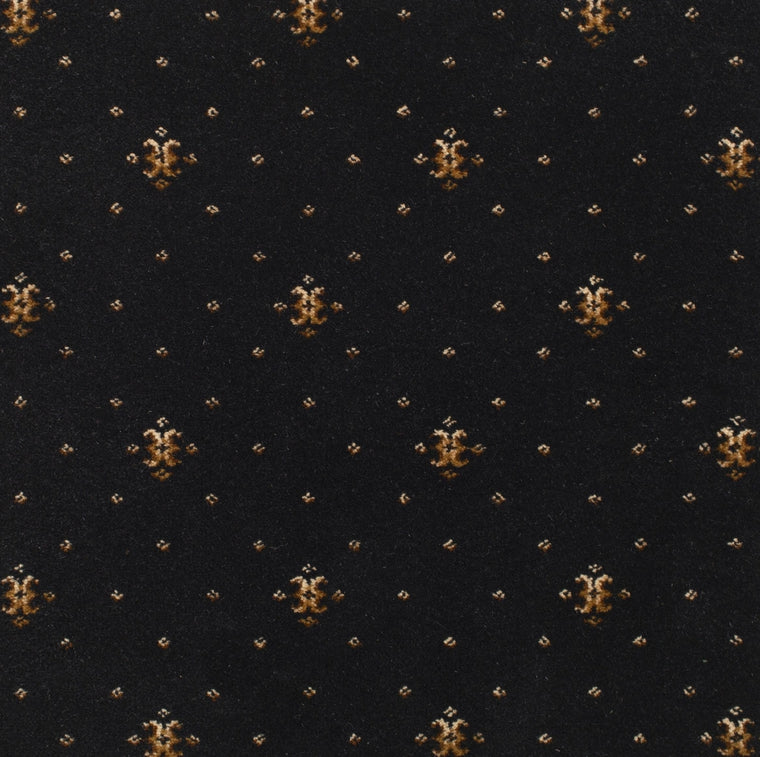 Brintons Royal Marquis Collection Royal Coronet Intense Black 9/50347