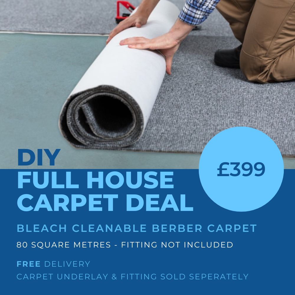 Full House Carpet Deal DIY Fit it Yourself Surefit Carpets