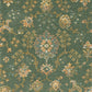 Brintons Renaissance Green Palmette Broadloom 4/24052